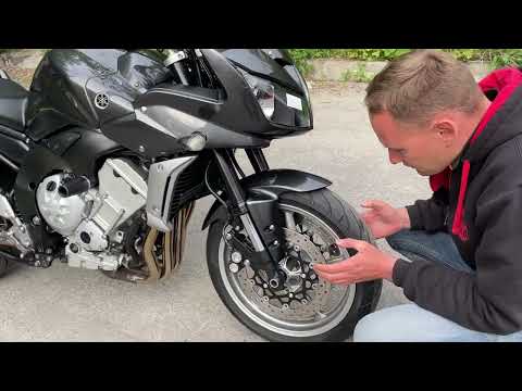 Видео: Осмотр мотоцикла yamaha FZ1S с пробегом 15871 км