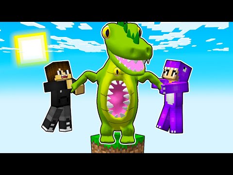 Видео: МАЙНКРАФТ НО НА ОДНОМ БЛОКЕ С МИСТЕР КРОКОДИЛ GARTEN OF BANBAN 3 В МАЙНКРАФТЕ! ДЕВУШКА В MINECRAFT