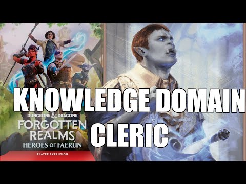 Видео: Подкласс «Жрец области знаний» в Forgotten Realms: Heroes of Faerun | Nerd Immerison