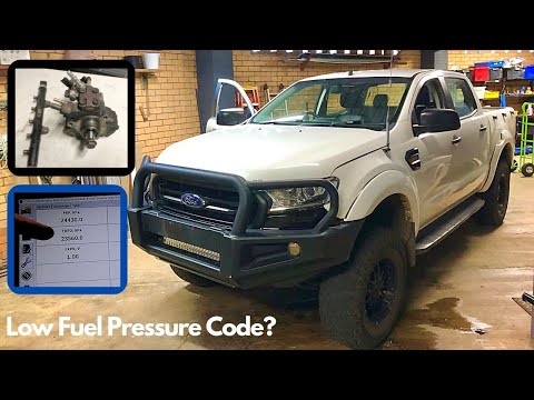 Видео: Проверка давления топлива Common Rail Ford Ranger (информация о топливной системе)