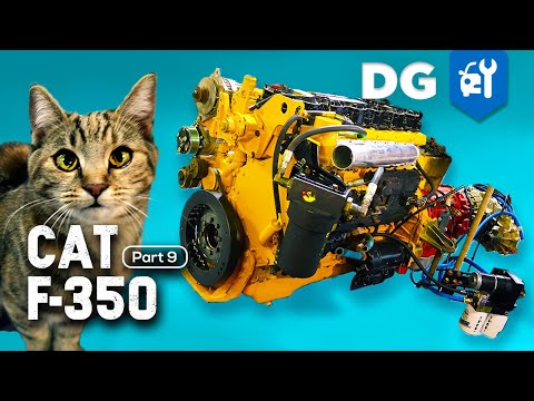 Видео: Как защитить дизельный двигатель CAT 3126 от пуленепробиваемости | #FTreeKitty [EP9]