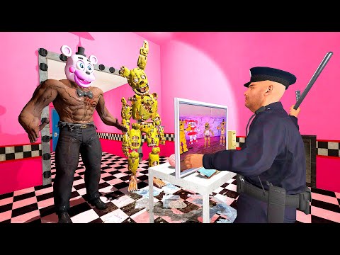 Видео: АНИМАТРОНИКИ ПУГАЮТ ОХРАННИКА FNAF COOP ГАРРИС МОД GMOD ► Garry's Mod