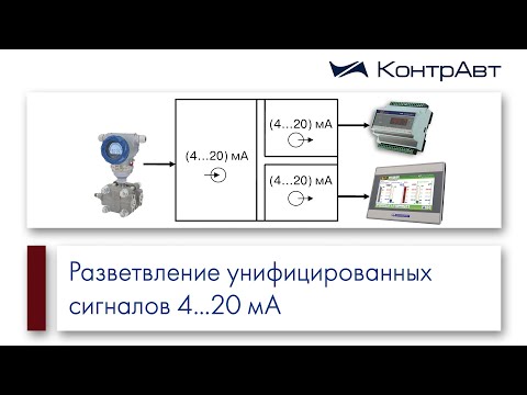 Видео: Разветвление унифицированных сигналов 4 20 мА