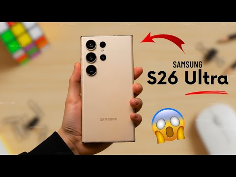 Видео: Samsung Galaxy S26 Ultra 💥Почему Samsung сделала дырокол БОЛЬШЕ?? 🤯🤯🔥