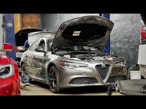 Видео: Восстановление Утопленной Alfa Romeo Giulia ЗА 20 МИНУТ