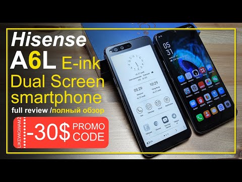Видео: Hisense A6L - лучший смартфон с E-ink (большой обзор)