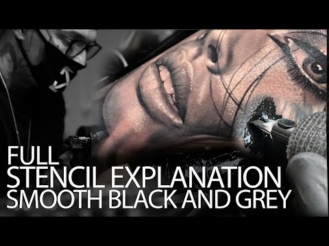 Видео: ПОЛНОЕ ОБЪЯСНЕНИЕ ТРАФАРЕТА, КАК СДЕЛАТЬ ЭТУ ТАТУИРОВКУ! с Оливером Эйром
