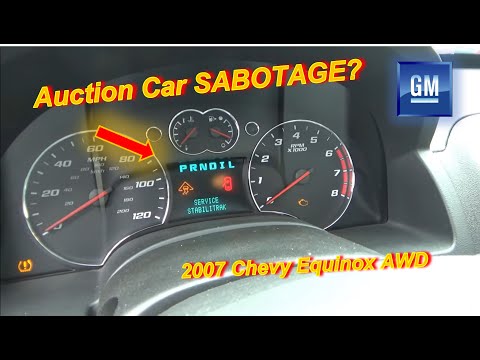 Видео: САБОТАЖ аукционного автомобиля? (Equinox No-Crank)