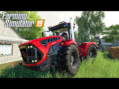 Видео: КУПИЛ ОЧЕНЬ БОЛЬШОЙ И МОЩНЫЙ ТРАКТОР В КОЛХОЗ! КИРОВЕЦ К-7М В FARMING SIMULATOR 19