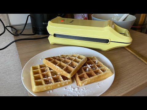 Видео: Венские вафли. Рецепт + обзор вафельницы Kitfort KT-1611