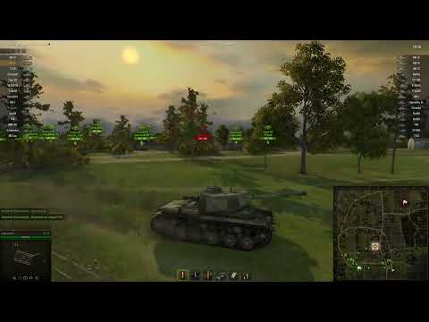 Видео: WoT 0.8.3 2013 - КВ-1С - Мурованка