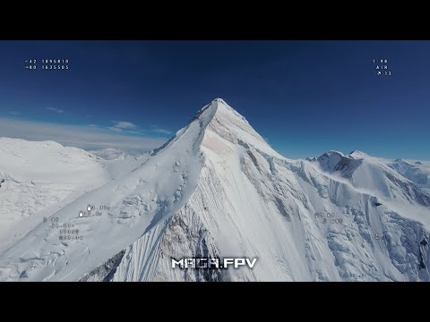 Видео: Хан-Тенгри, полет к вершине | Обновленный рекорд дальности и высоты | Long Range FPV