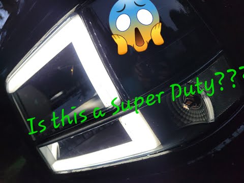 Видео: Новые фары Ford OBS. Выглядят потрясающе!!!