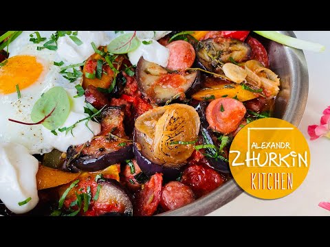 Видео: Овощное рагу с КАБАЧКАМИ и СОСИСКАМИ/Вкусный обед или вкусный ужин/Рецепты из кабачков/Овощное блюдо
