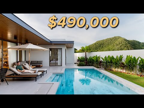 Видео: Просторная и качественная вилла в Хуахине, Таиланд | La Felice