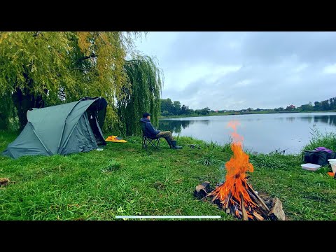 Видео: Село Озеро. Риболовля з ночівлею в завоз. Коропова риболовля на дикому озері. 4K