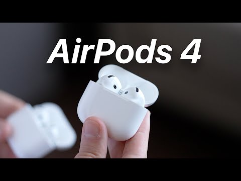 Видео: Apple AirPods 4 вкладыши с шумоподавлением!