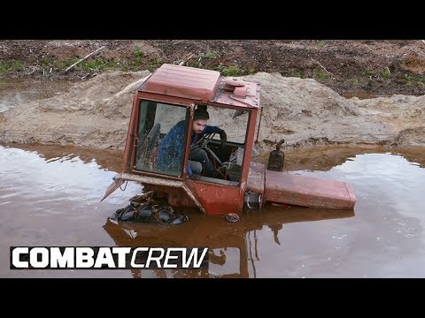 Видео: Турбо-трактор. Не зная броду, не суйся в воду! Часть 4