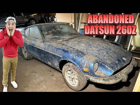 Видео: ЗАБРОШЕННЫЙ Datsun 260z Находка в сарае: первая мойка за 22 года! Реставрация автомобилей