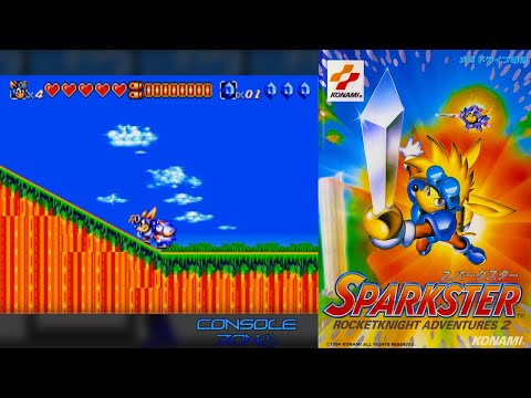 Видео: Sparkster: Rocket Knight Adventures 2 (Спаркстер: Приключение Ракетного рыцаря) - прохождение игры