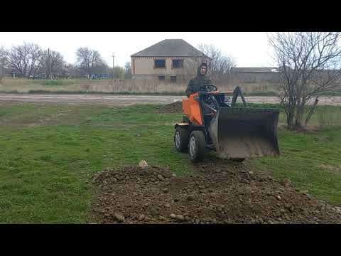 Видео: Мини погрузчик БУРЛАК м2.  Модернизация