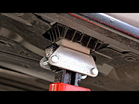 Видео: Адаптеры для домкратов Toyota Supra / BMW / Mini Cooper