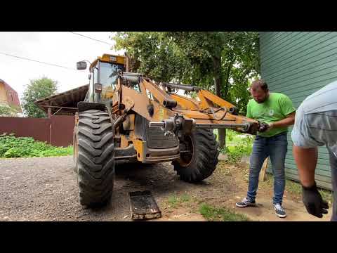 Видео: Восстановление отверстий передней стрелы ЭП JCB 4cx