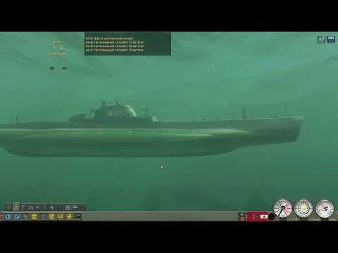 Видео: Щ-322 1-й поход. Часть 2. Неожиданная встреча