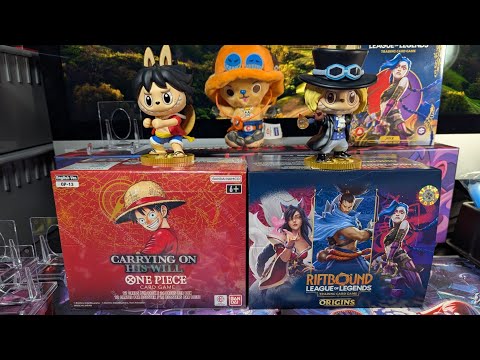 Видео: One Piece OP-13, день релиза, английская версия бустера! И немного Riftbound!