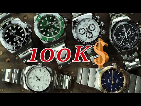 Видео: 100 ТЫСЯЧ ДОЛЛАРОВ  В ЧАСАХ / ПРОТИВОЯДИЕ ИНФЛЯЦИИ