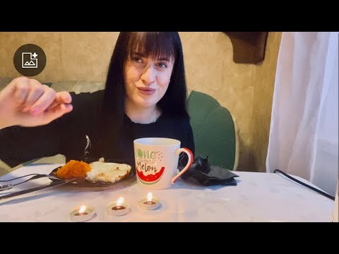 Видео: МУКБАНГ ЯИЧНИЦА С КОЛБАСОЙ/ ШОКОЛАД АЛЕНКА #asmr #breakfast #mukbang #food #eating