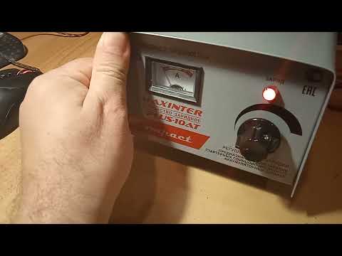 Видео: Зарядное устройство Maxinter Plus-10AT, не заряжает, диод горит