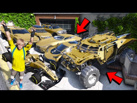 Видео: УГНАЛ КУЧУ ЗОЛОТЫХ ЧИТ ТАЧЕК И ТАЧКИ БУДУЩЕГО ЗА 180 СЕКУНД! БИТВА ВОРОВ В ГТА 5!