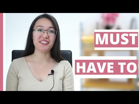 Видео: MUST vs HAVE TO | Sotis English | қазақша