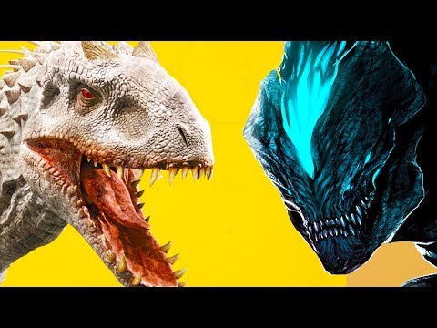 Видео: ДИНОЗАВР против КАЙДЗЮ. НЕВЕРОЯТНАЯ БИТВА / ИНДОМИНУС vs ГРОМИЛА