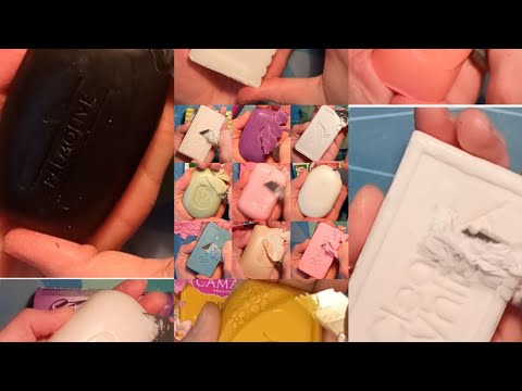 Видео: крупная резка мыла / длинное видео резки разных мыл / резка носиком /  asmr soap / soap cutting