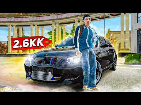 Видео: ПУТЬ БОМЖА #13 - КУПИЛ МАШИНУ МЕЧТЫ! МОЯ НОВАЯ BMW M5 E60 НА СТЕЙДЖЕ! ( Radmir RP )