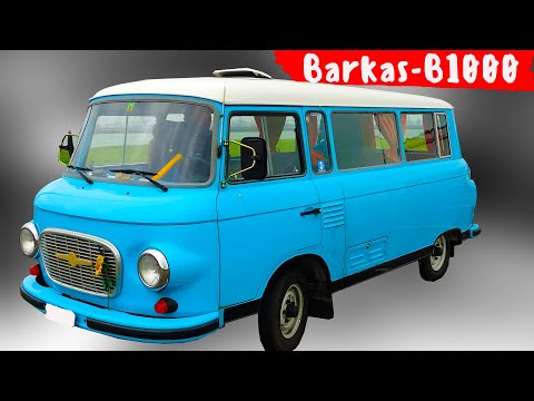 Видео: Какие конструкторские решения отбросили конкурентов немецкого автомобиля Barkas B1000 далеко назад