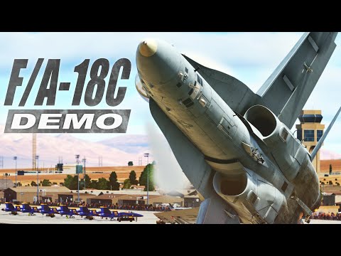 Видео: Самое реалистичное авиашоу в DCS? | Демонстрация F/A-18