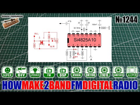 Видео: Как разбить FM диапазон в цифровом радиоприемнике на два растянутых поддиапазона