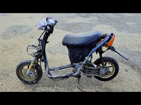 Видео: Макет скутера Honda Dio 35ZX - 1 серия