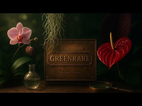 Видео: Где в Москве купить редкие растения? Обзор растений в Greenrare || Орхидеи, алоказии и не только