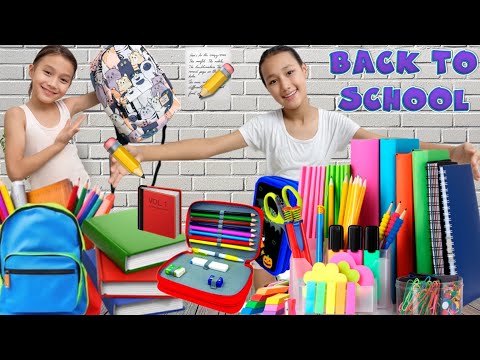 Видео: BACK TO SCHOOL📚✏️Мектепке дайындық ЧАСТЬ-2 🎬📕📒#канцелярия