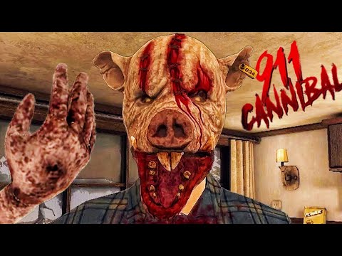 Видео: КАК СБЕЖАТЬ от КАННИБАЛА!? ► 911 : CANNIBAL Horror Escape Прохождение #1