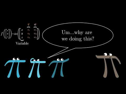 Видео: Векторные произведения в свете линейных трансформаций  | Сущность Линейной Алгебры глава 8 часть 2