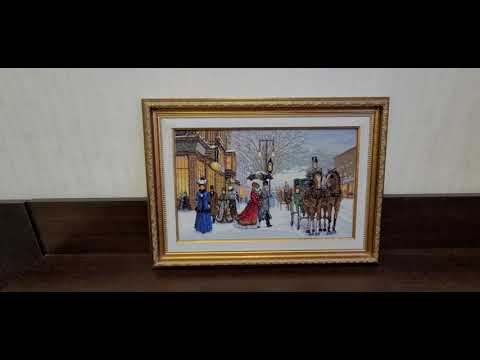 Видео: ОФОРМЛЕННАЯ ВЫШИВКА .❤️❤️❤️