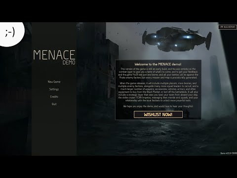 Видео: "MENACE". Демо.