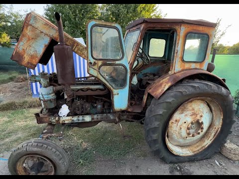 Видео: Реставрація трактора Т-40 частина 6.Перша спроба запуску двигуна!)