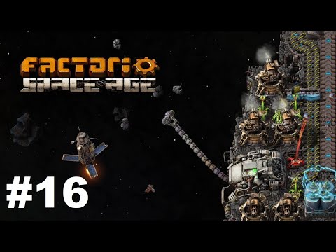 Видео: Factorio Space Age #16 -  Добыча урана (Прохождение)