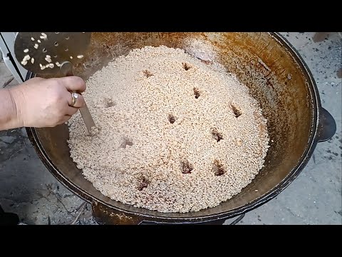 Видео: ПЛОВ Самаркандский на 5кг.(Каттакурганский вариант)